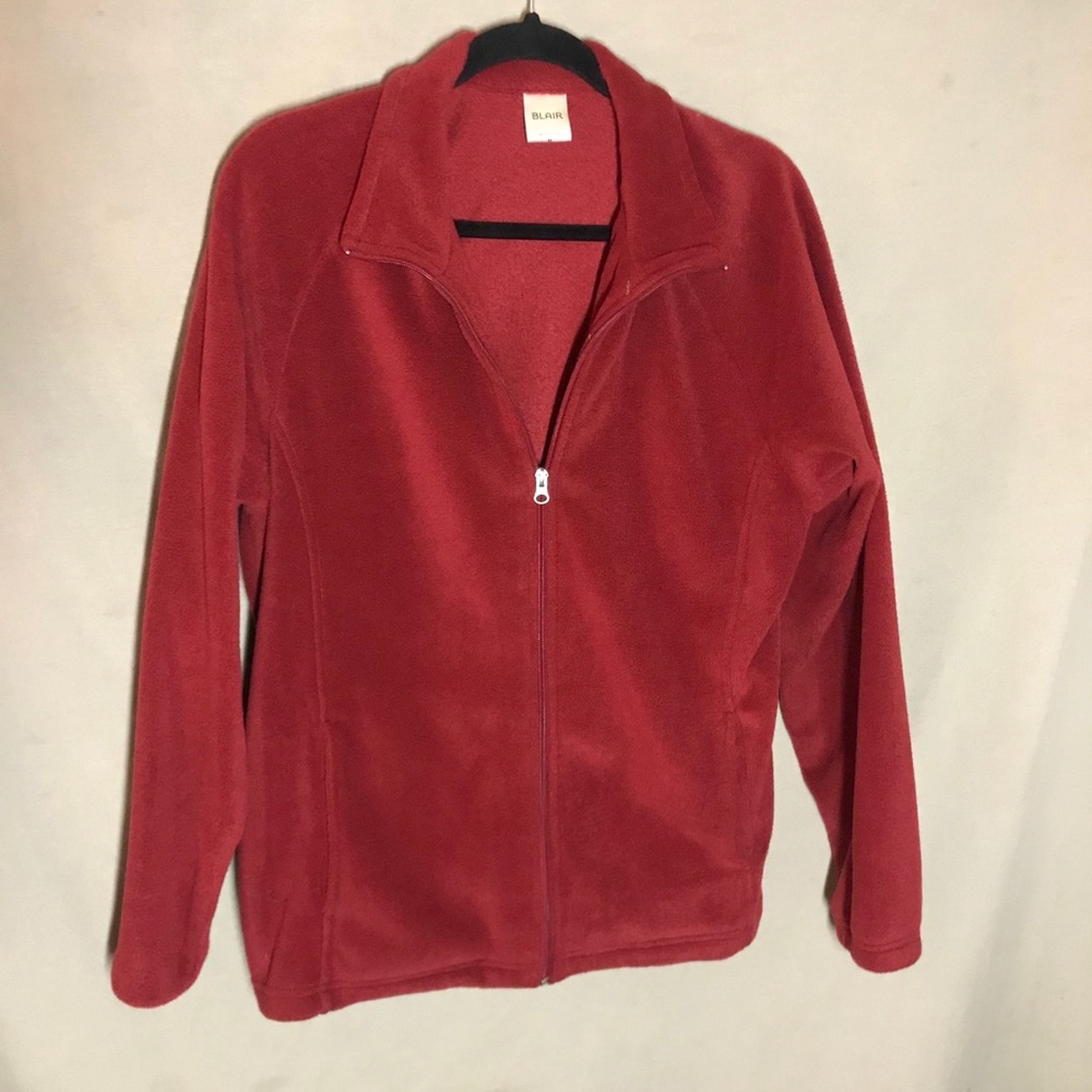 Women's Red Fleece Jacket
